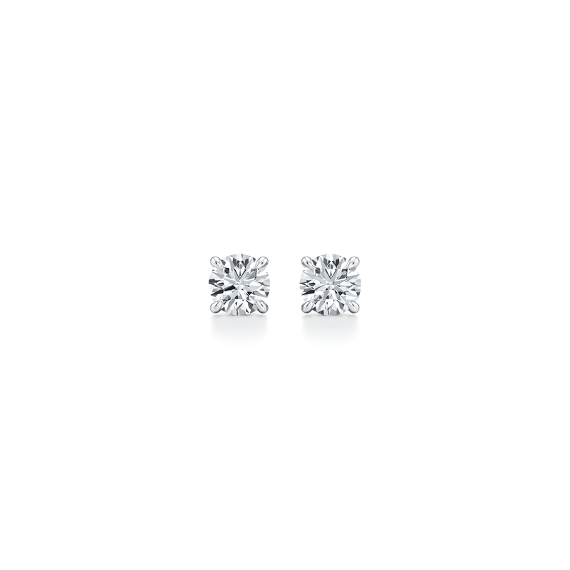 Chelsea Essential Lab Diamond Round Brilliant Studs image 1