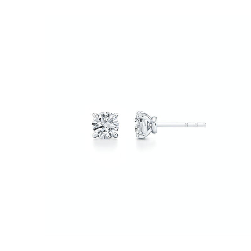 Chelsea Essential Lab Diamond Round Brilliant Studs image 2