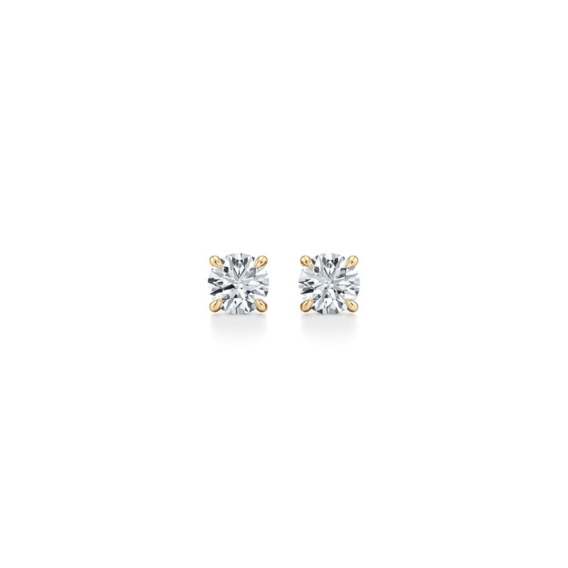 Chelsea Essential Lab Diamond Round Brilliant Studs image 4