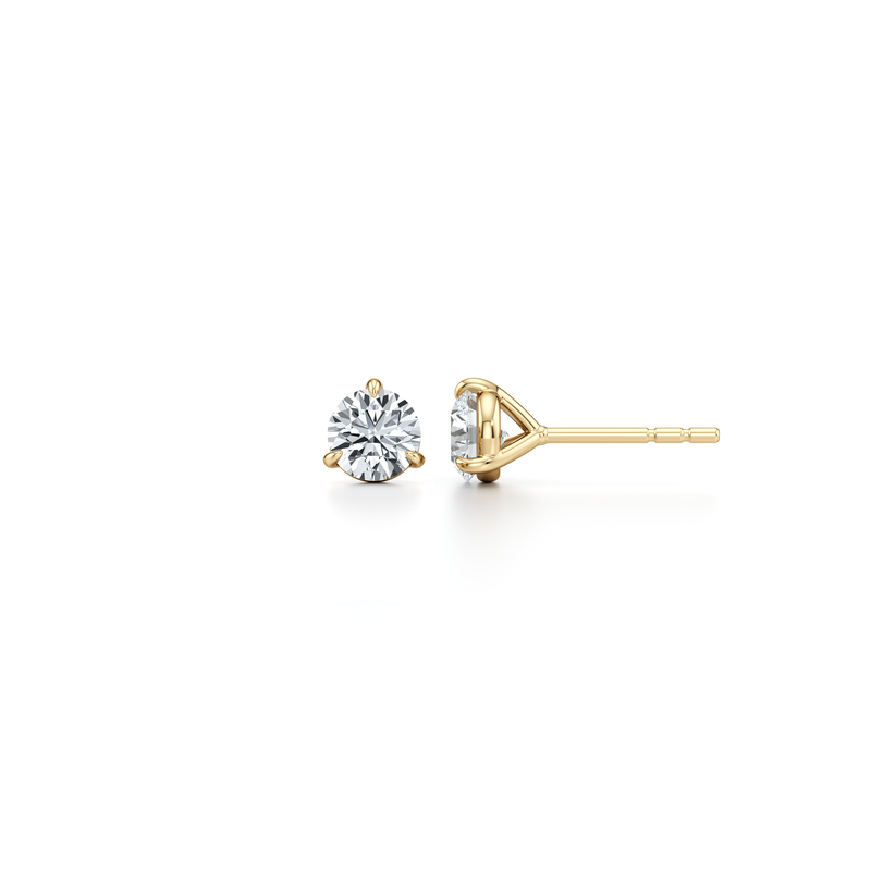 Chelsea Essential Lab Diamond Round Brilliant Martini Studs image 5