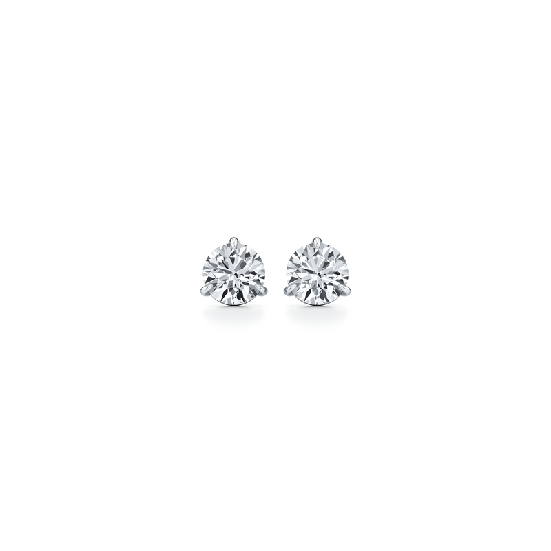 Chelsea Essential Lab Diamond Round Brilliant Martini Studs image 13