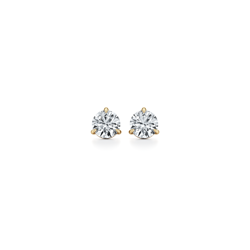 Chelsea Essential Lab Diamond Round Brilliant Martini Studs image 16