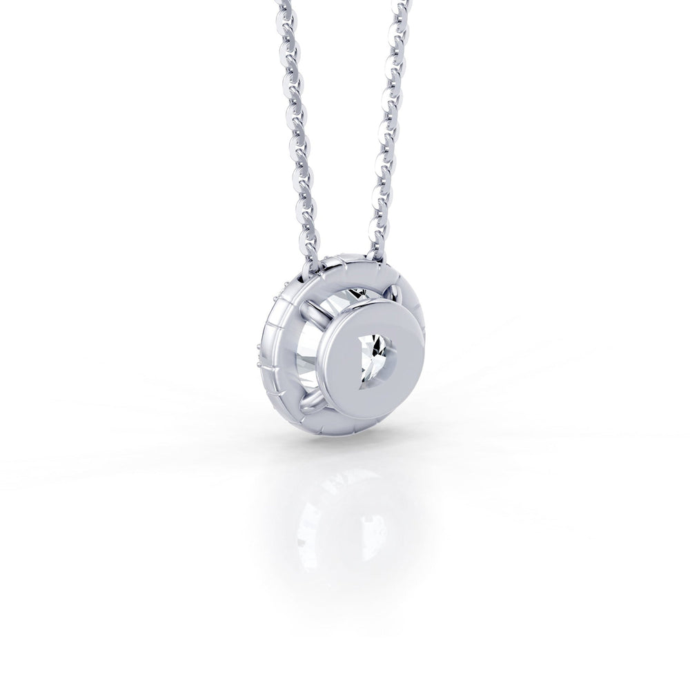 Soho Bezel Round Brilliant Studded Necklace image 20