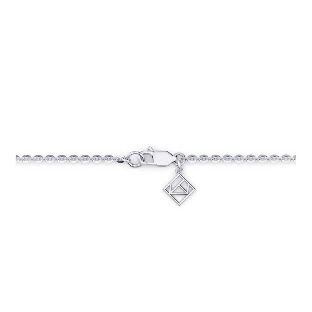 Soho Bezel Lab Diamond Charm Bracelet image 4