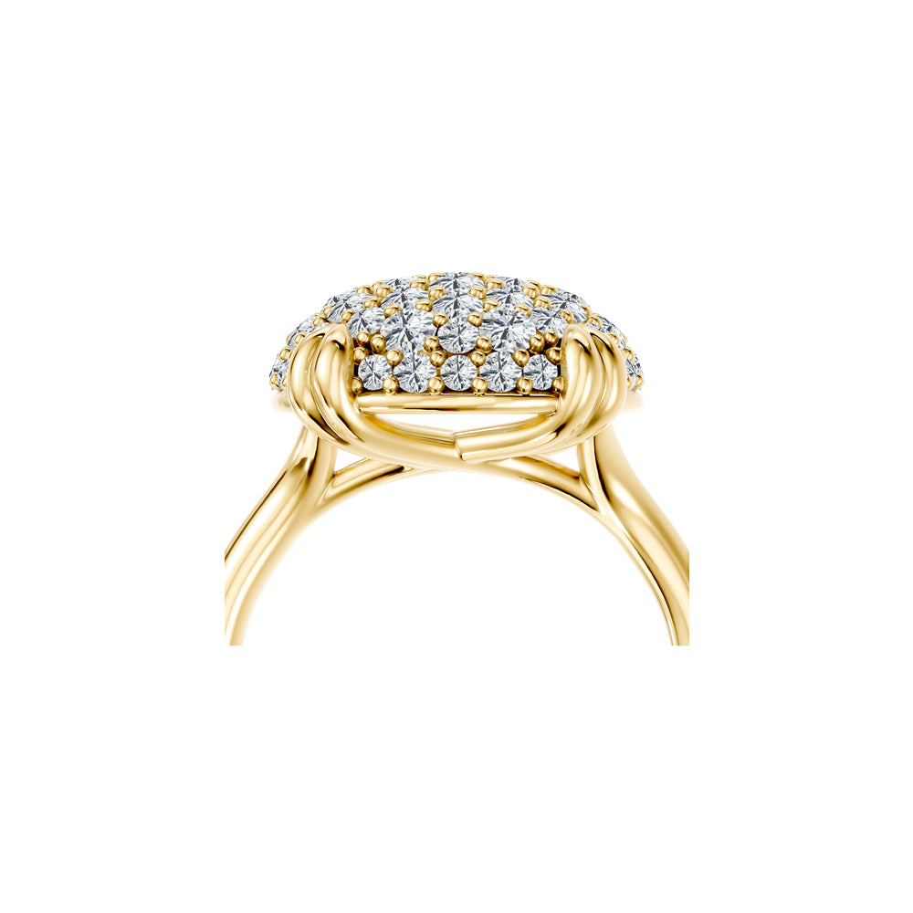 Elle Lab Diamond Pavé Ring image 10