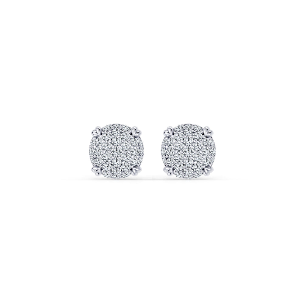 Elle Lab Diamond Pavé Studs image 1