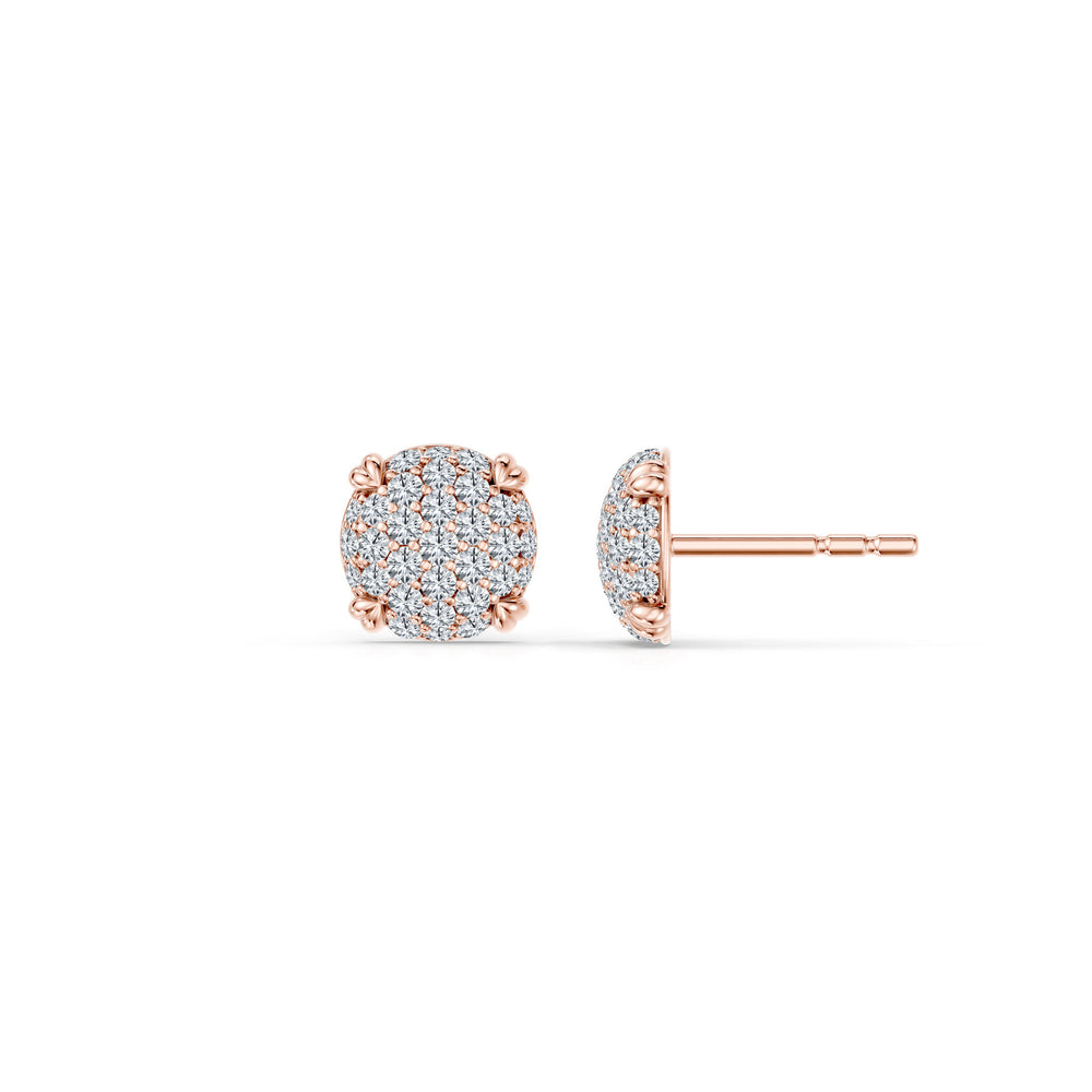Elle Lab Diamond Pavé Studs image 8