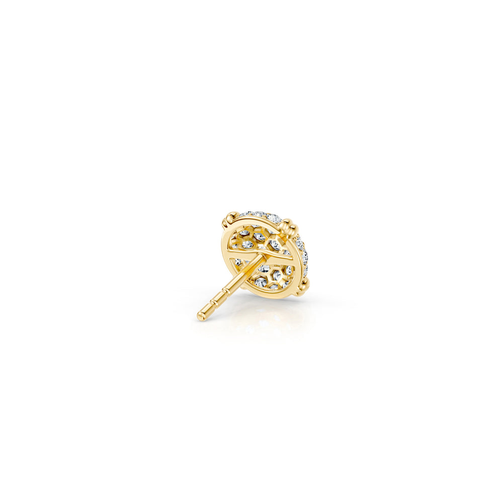 Elle Lab Diamond Pavé Studs image 6