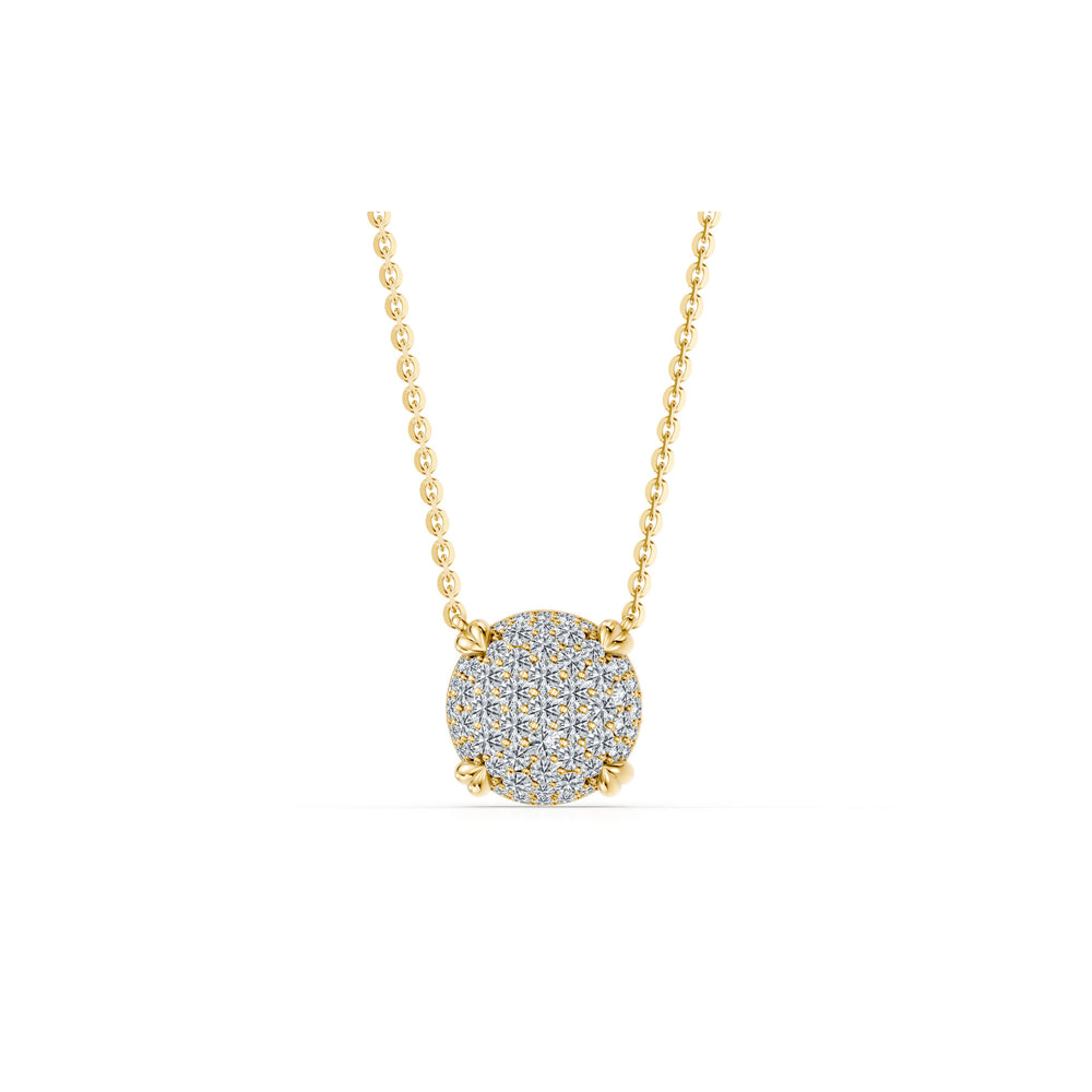 Elle Lab Diamond Pavé Necklace image 6