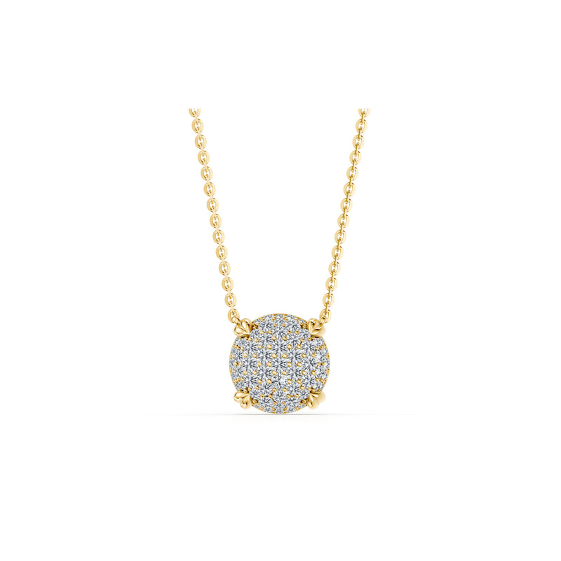 Elle Lab Diamond Pavé Necklace image 6