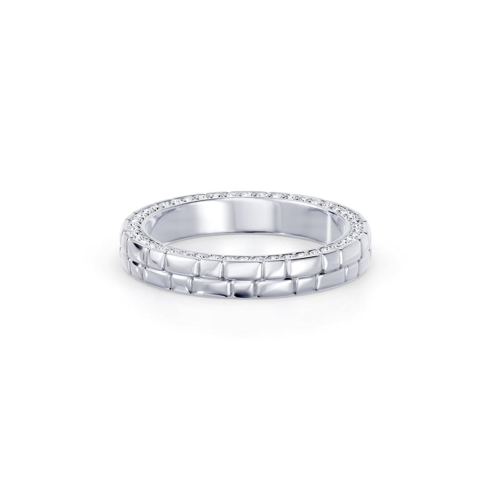 Soho 3MM Double Band Pave image 1