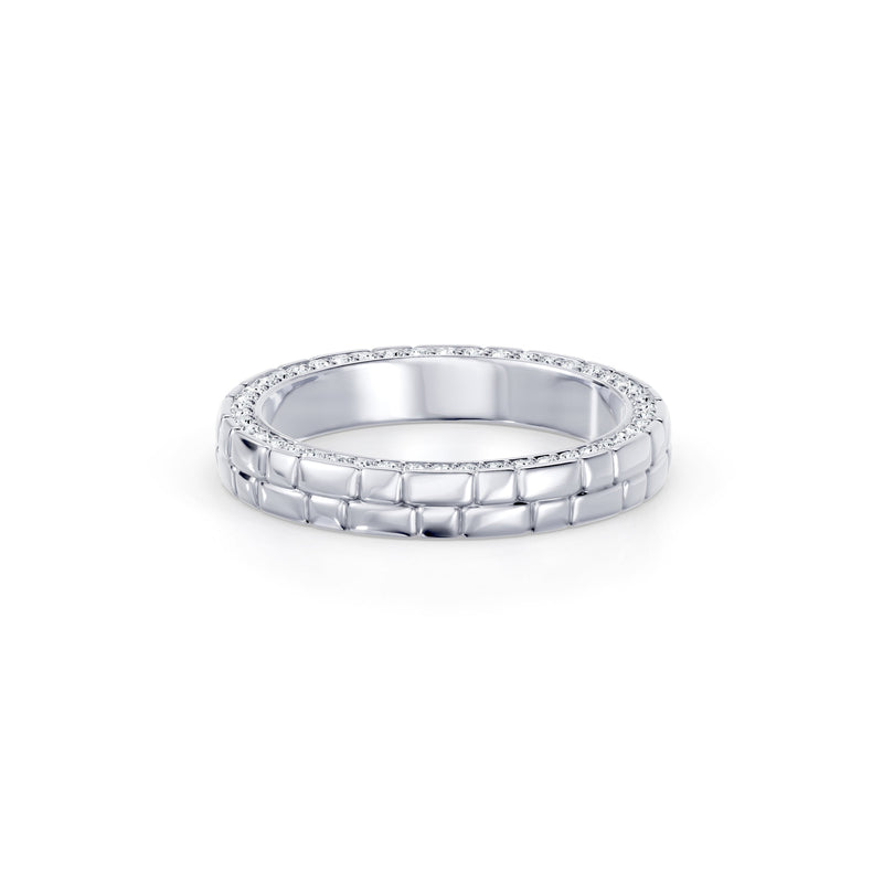 Soho 3MM Double Band Pave image 1