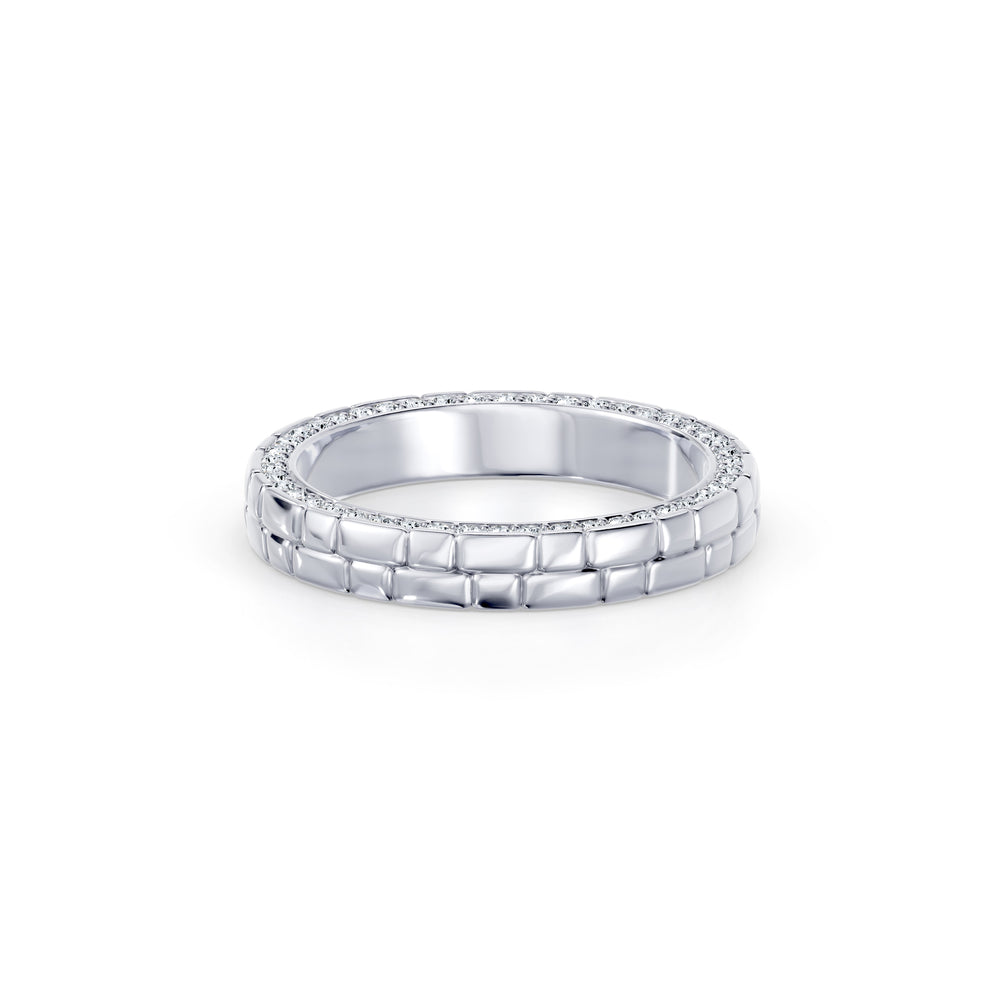 Soho 3MM Double Band Pave image 2