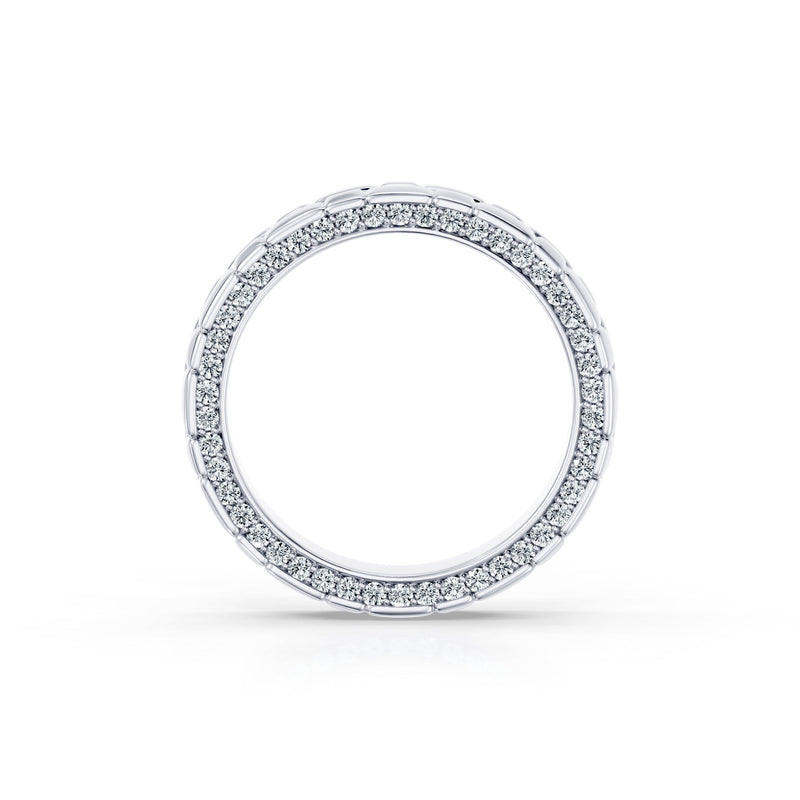 Soho 3MM Double Band Pave image 2