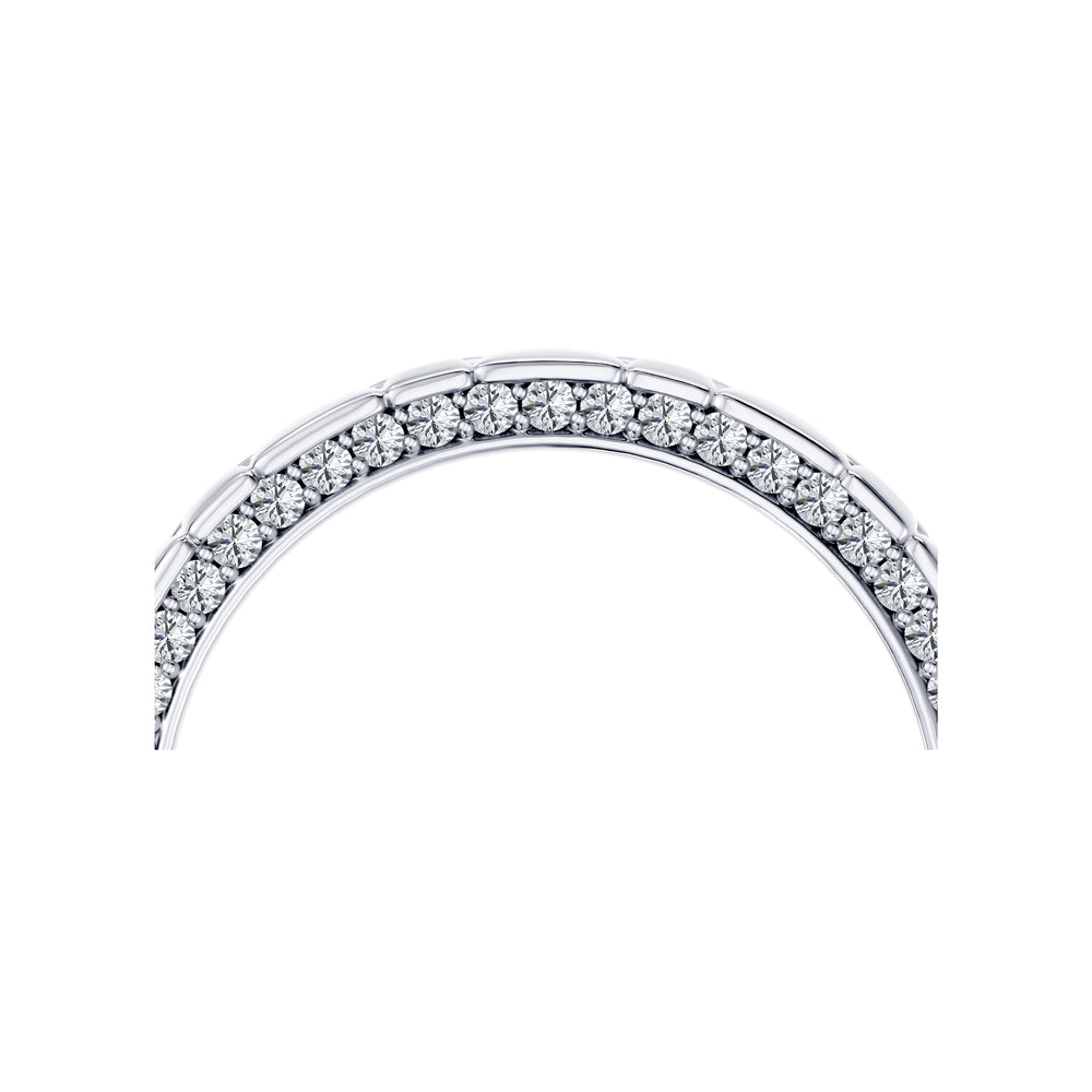 Soho 3MM Double Band Pave image 4