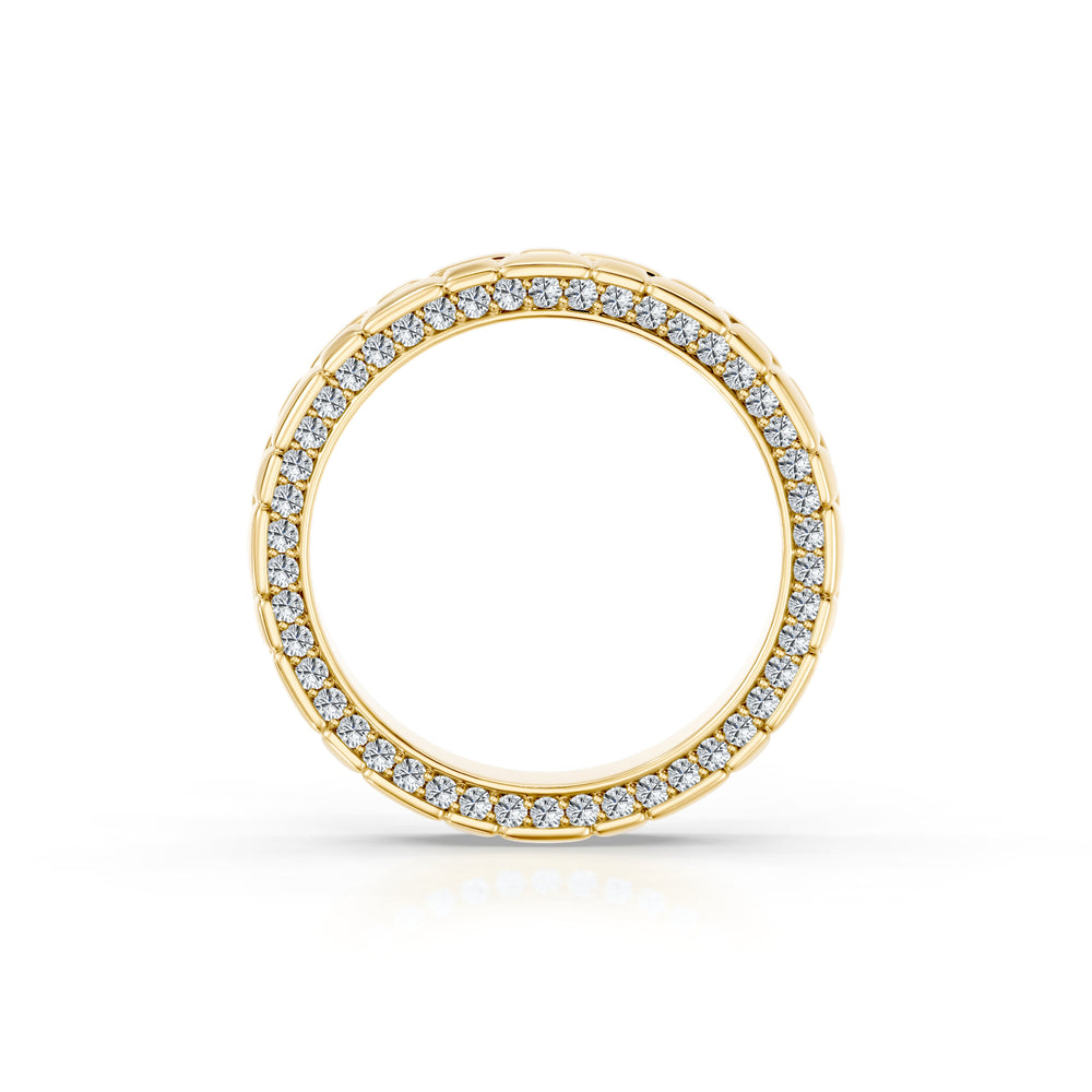 Soho 3MM Double Band Pave image 7