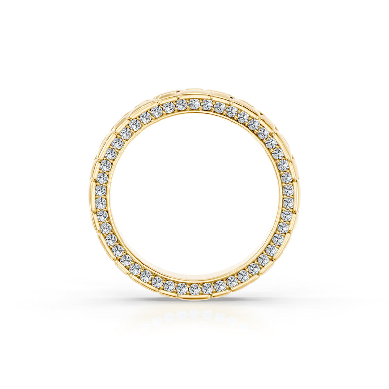 Soho 3MM Double Band Pave image 7