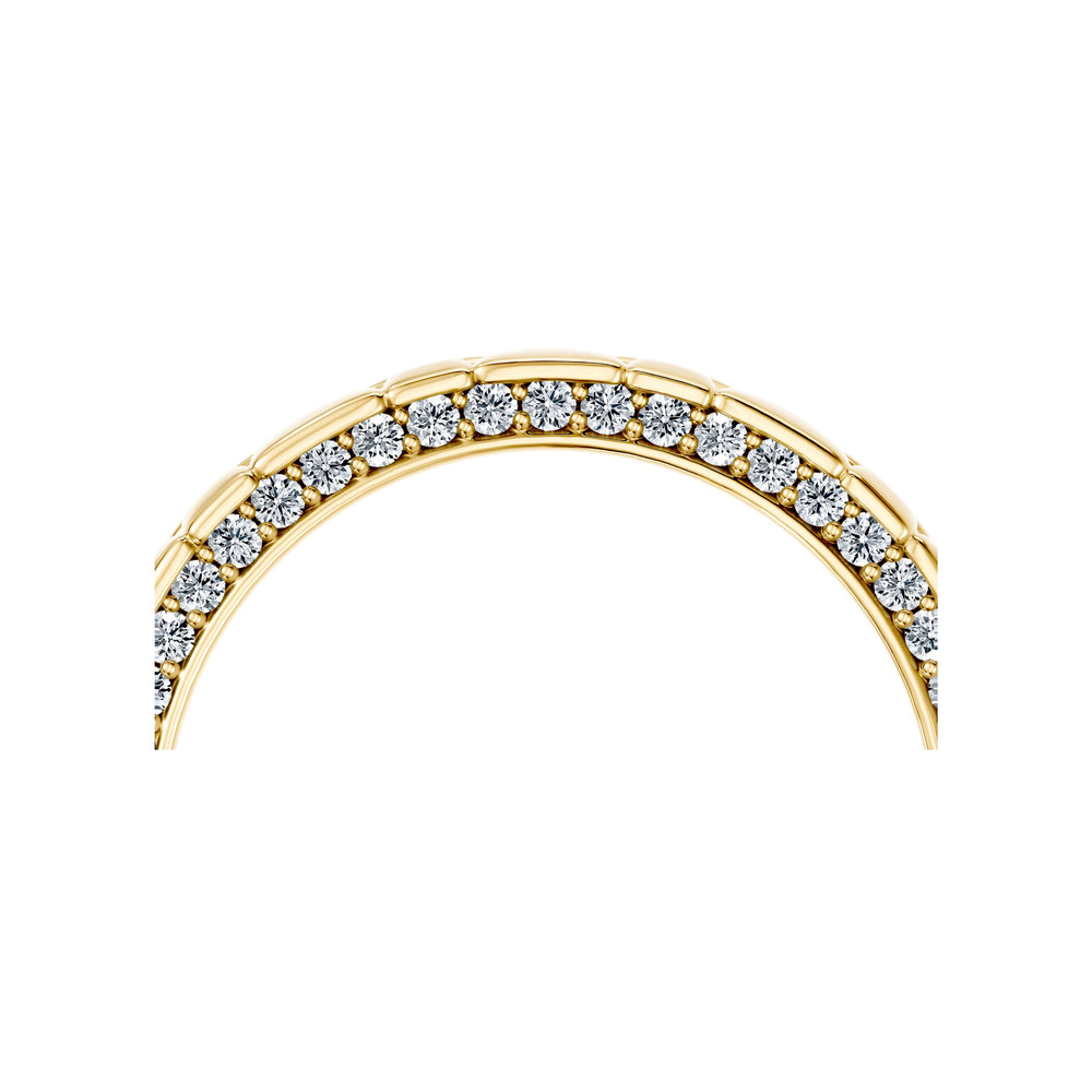 Soho 3MM Double Band Pave image 5