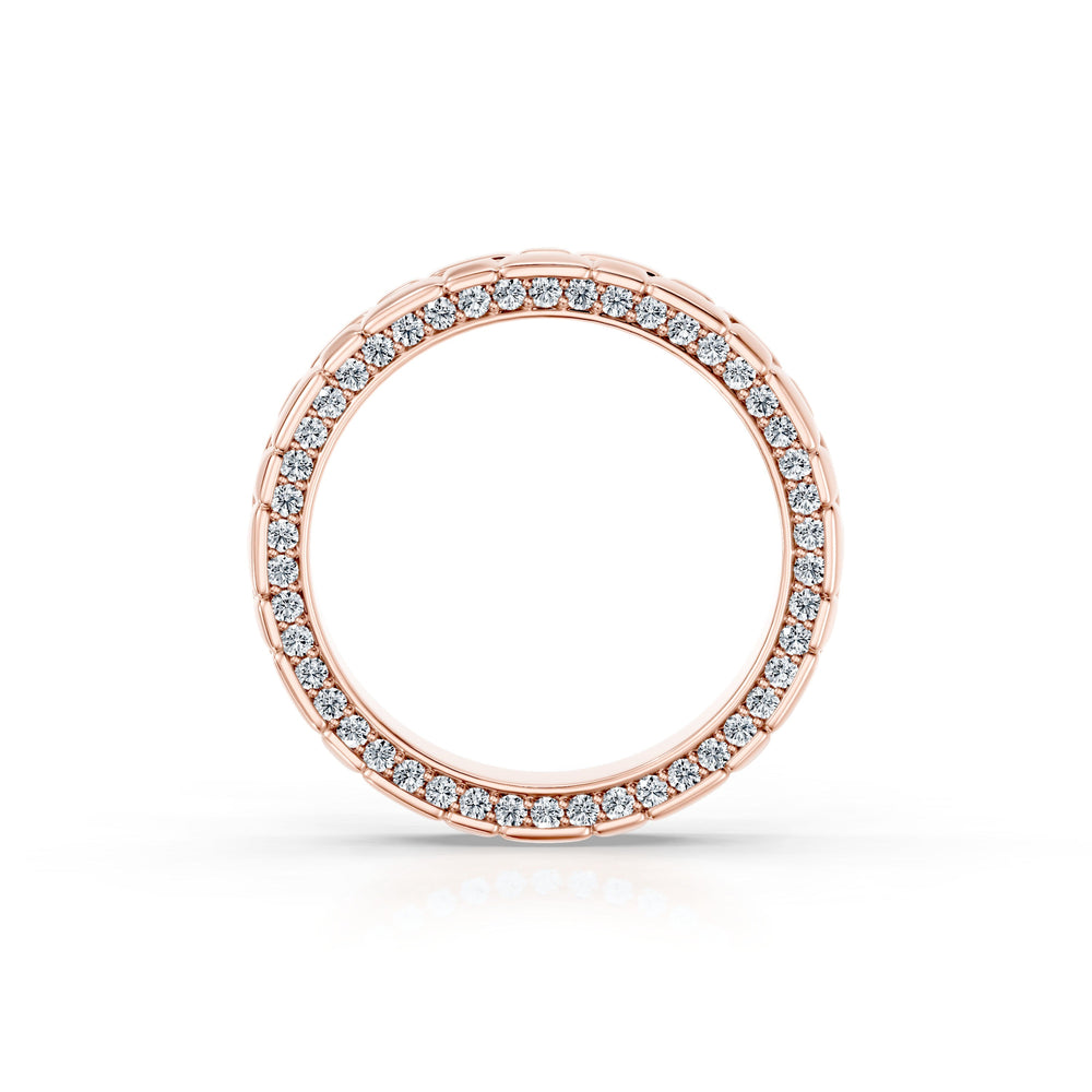Soho 3MM Double Band Pave image 9