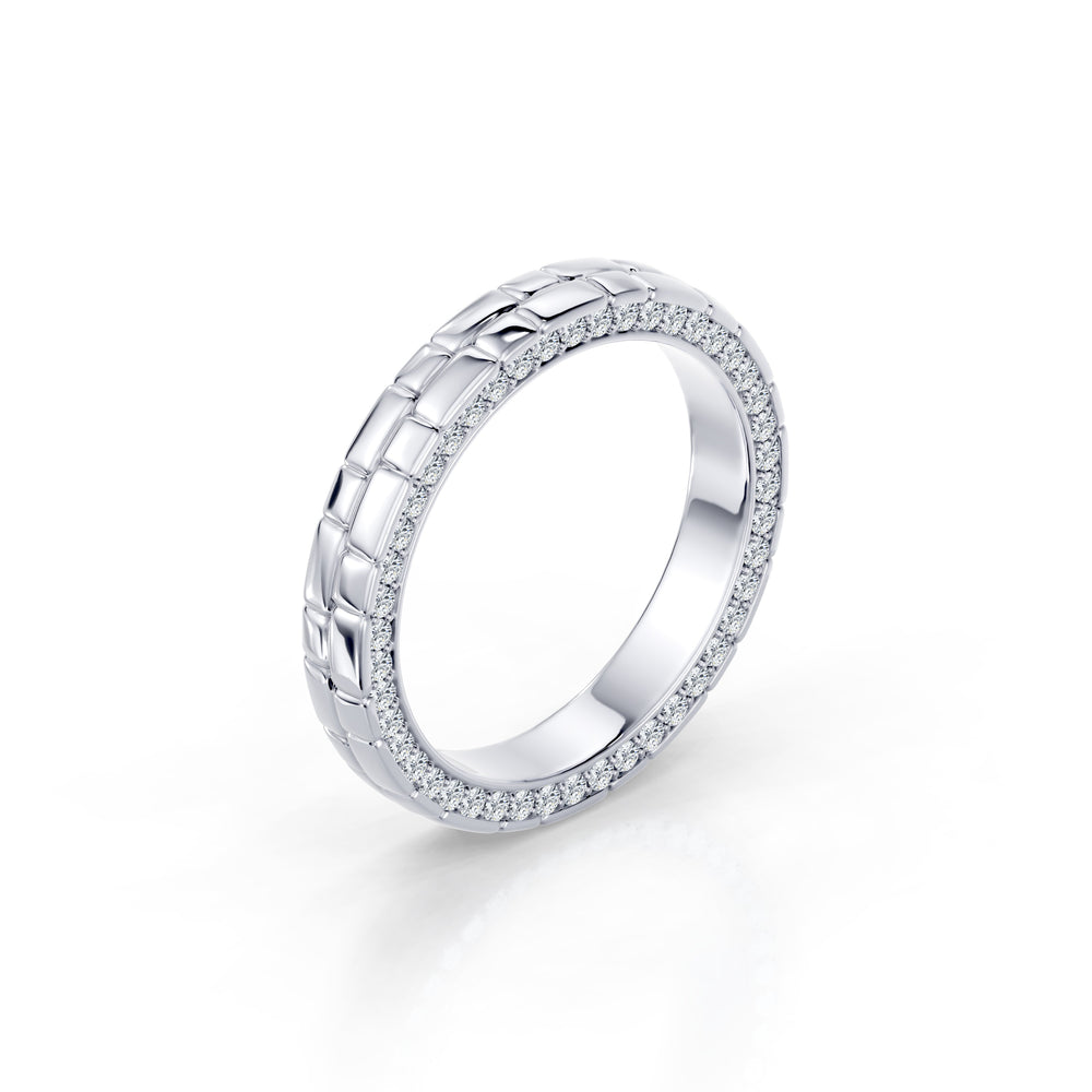 Soho 3MM Double Band Pave image 13
