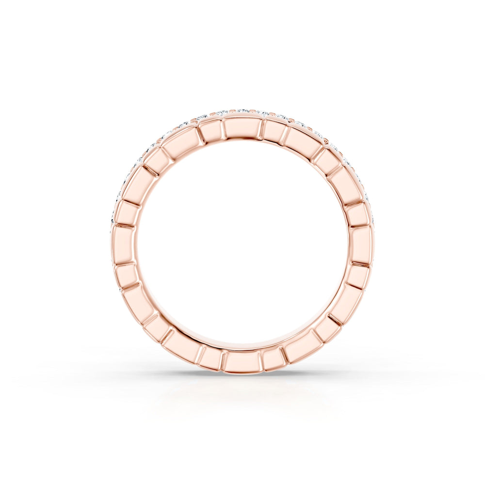 Soho 3MM Dual Band - One Row Pave image 8