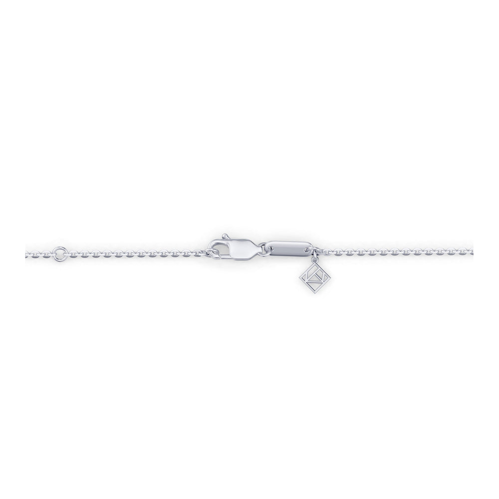 Soho Bezel Set Lab Diamond Charm Necklace image 4
