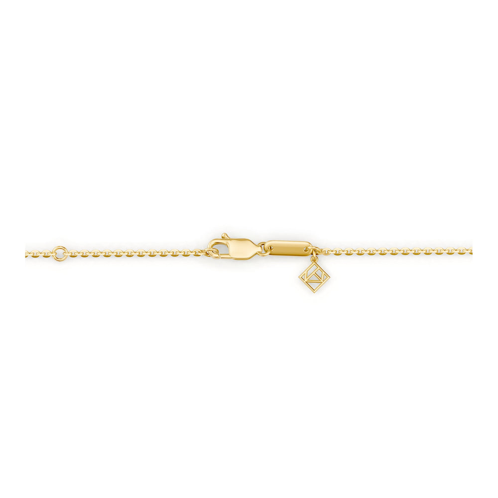 Soho Bezel Set Lab Diamond Charm Necklace image 9
