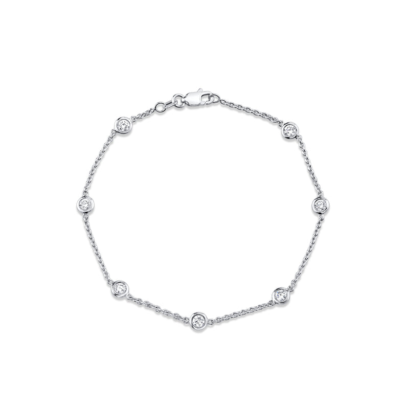 Bezel By The Yard Lab Diamond Bracelet image 10