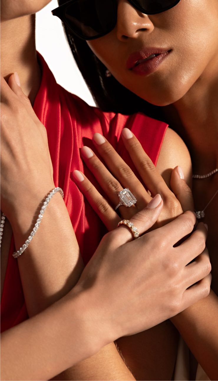 Diamond Jewelry Mobile Banner