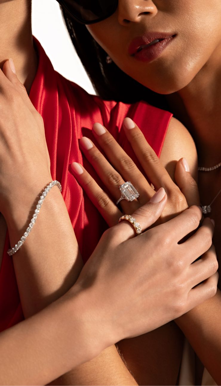 Diamond Jewelry Mobile Banner