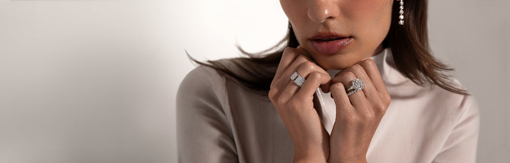 Lab-Grown Diamond Engagement Rings Desktop Banner