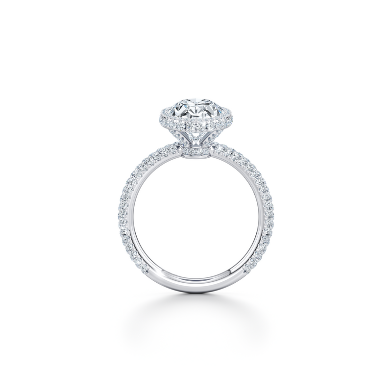 Alyssa Seamless Halo® Lab Diamond Engagement Ring image 104
