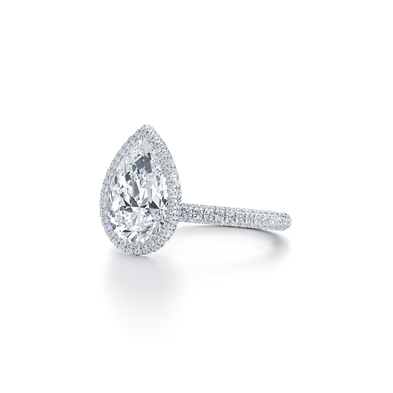 Alyssa Seamless Halo® Lab Diamond Engagement Ring image 62