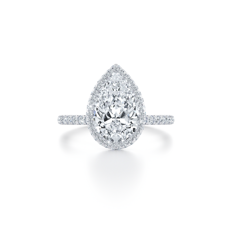 Alyssa Seamless Halo® Lab Diamond Engagement Ring image 81