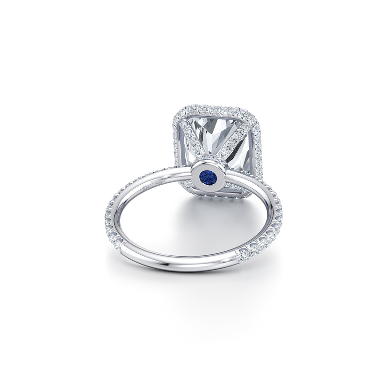 Alyssa Seamless Halo® Lab Diamond Engagement Ring image 103