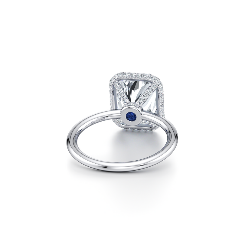 Alyssa Seamless Halo® Lab Diamond Engagement Ring image 103