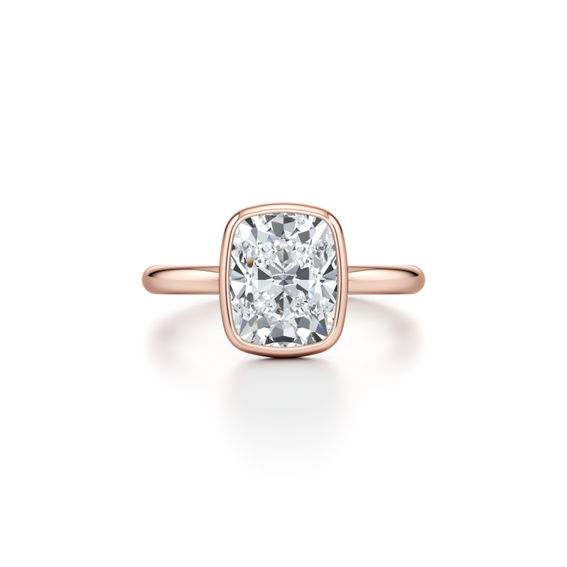 Audrey Bezel Solitaire Lab Diamond Engagement Ring image 51