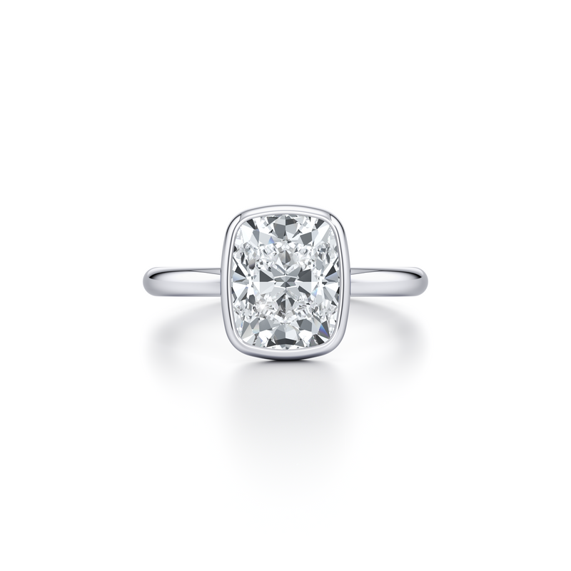 Audrey Bezel Solitaire Lab Diamond Engagement Ring image 41