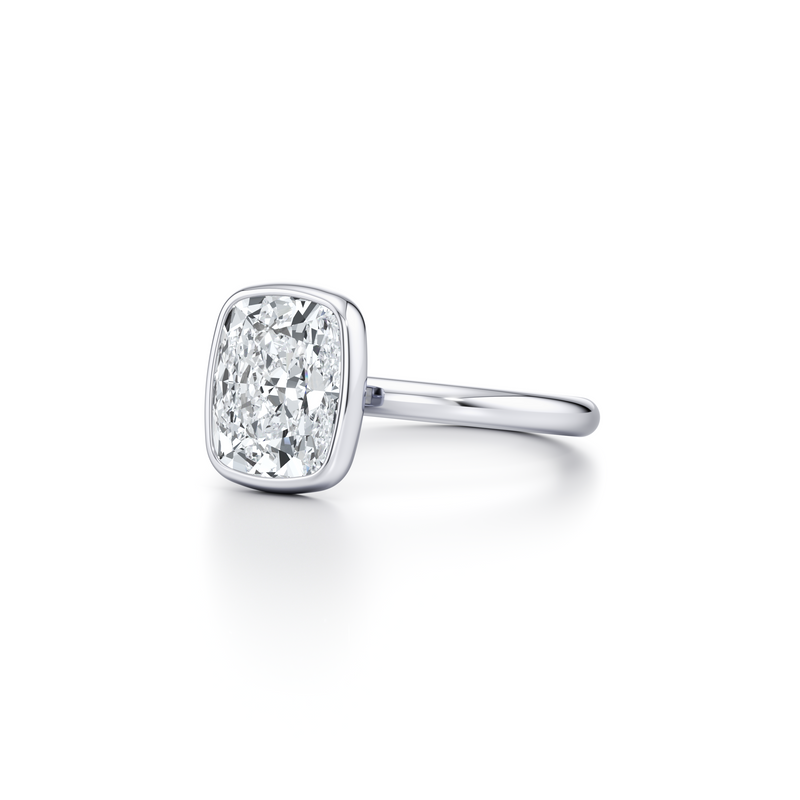 Audrey Bezel Solitaire Lab Diamond Engagement Ring image 42