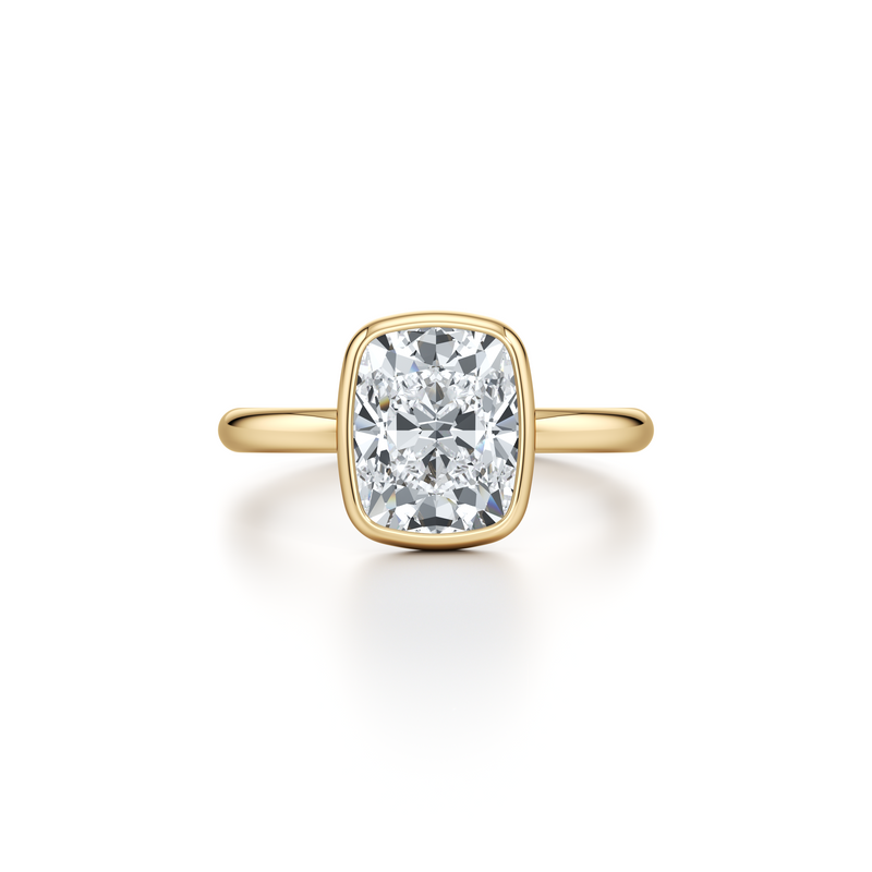 Audrey Bezel Solitaire Lab Diamond Engagement Ring image 46