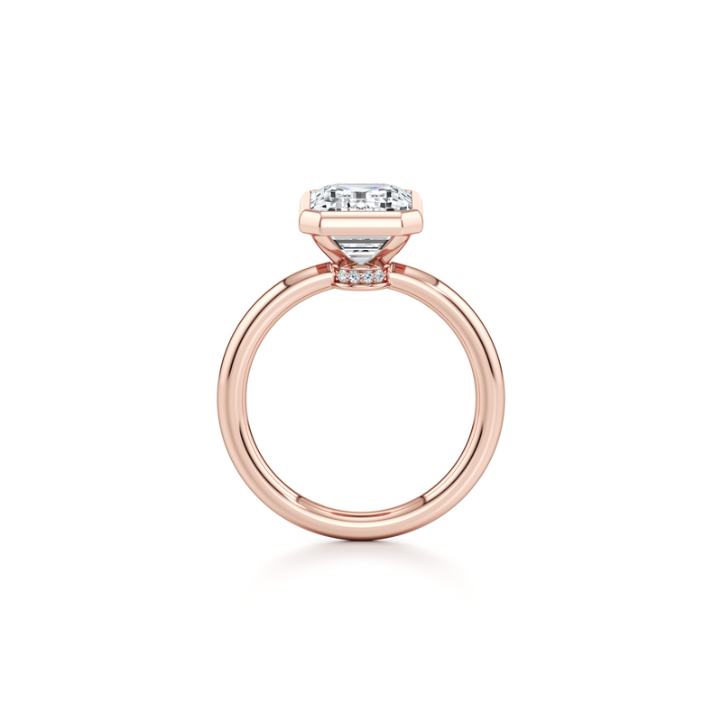Audrey Bezel Solitaire Lab Diamond Engagement Ring image 74