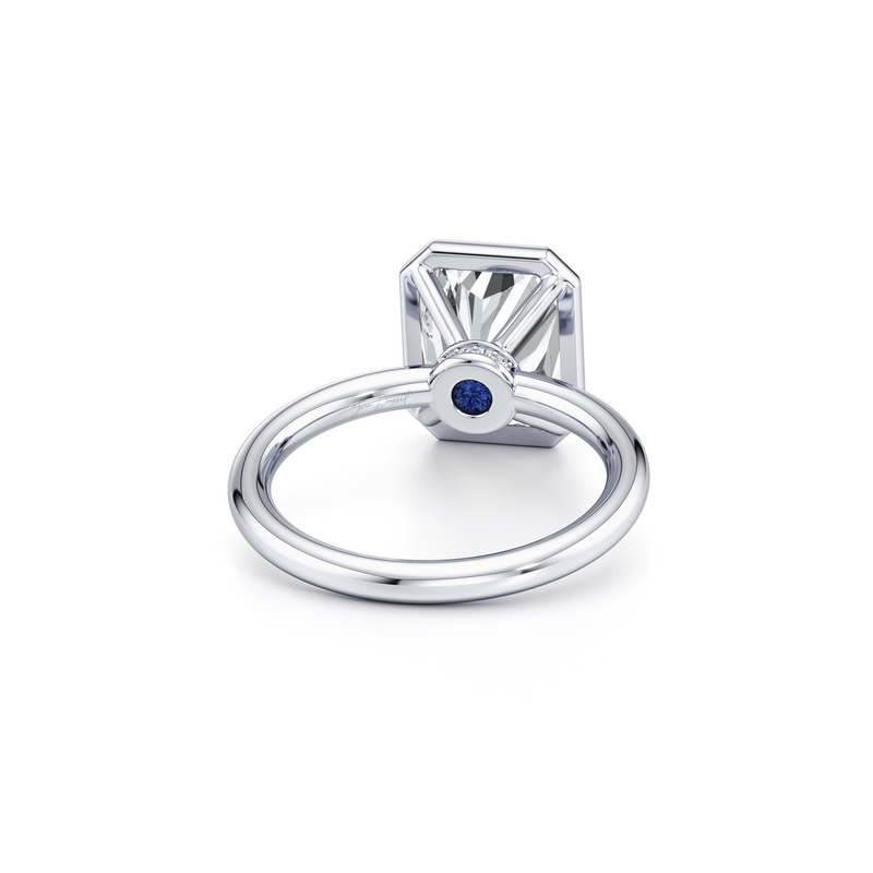 Audrey Bezel Solitaire Lab Diamond Engagement Ring image 83