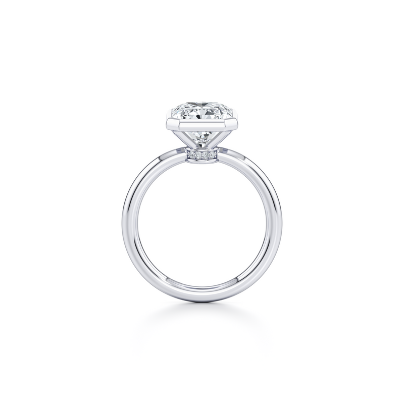 Audrey Bezel Solitaire Lab Diamond Engagement Ring image 84