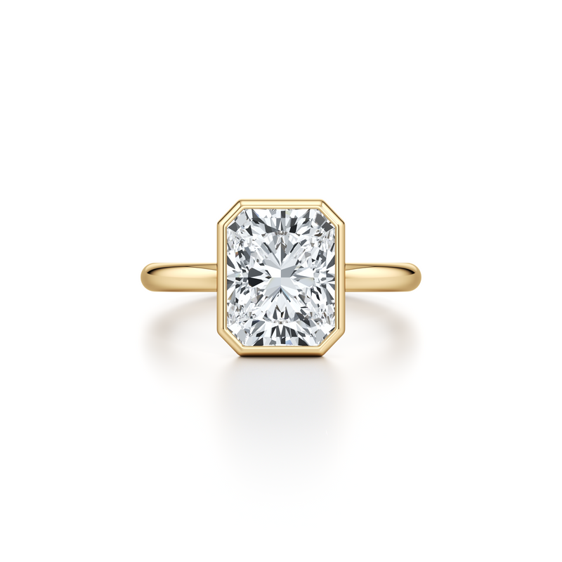 Audrey Bezel Solitaire Lab Diamond Engagement Ring image 86