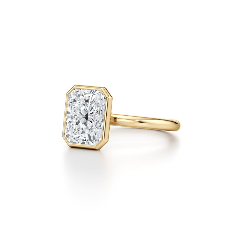 Audrey Bezel Solitaire Lab Diamond Engagement Ring image 87