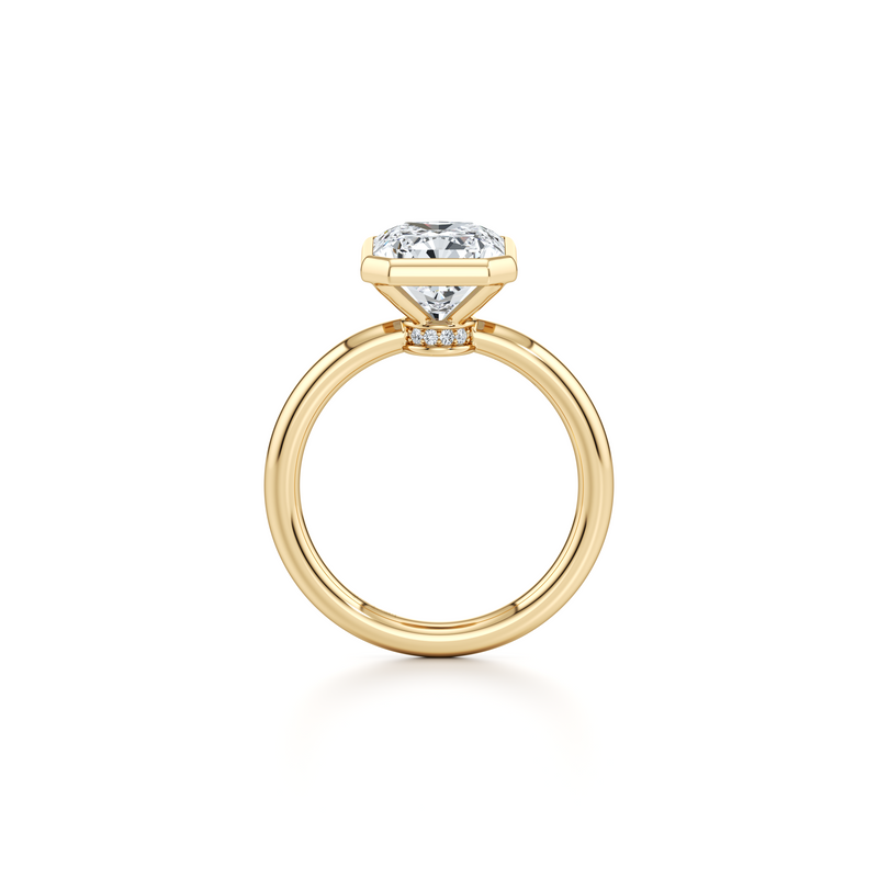 Audrey Bezel Solitaire Lab Diamond Engagement Ring image 89