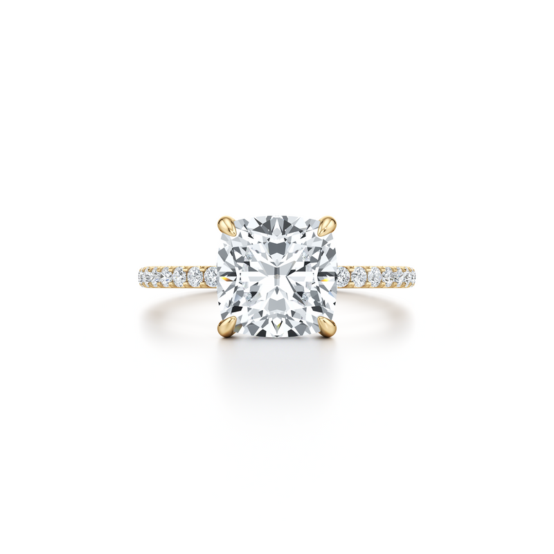 Audrey Solitaire Lab Diamond Engagement Ring image 77