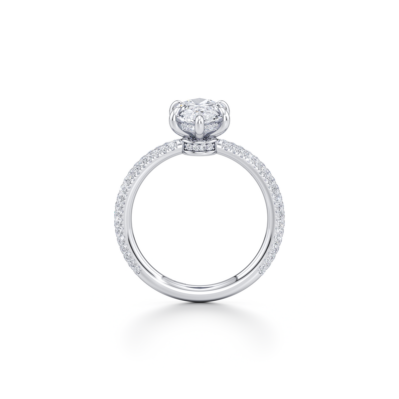 Audrey Solitaire Lab Diamond Engagement Ring image 29