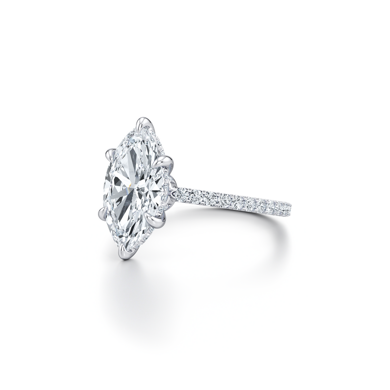 Audrey Solitaire Lab Diamond Engagement Ring image 38