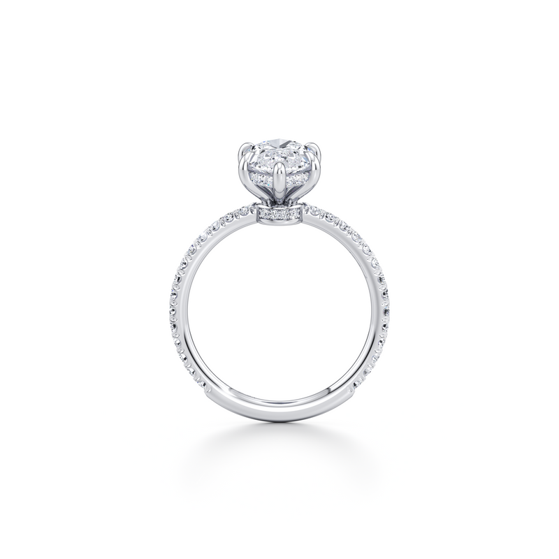 Audrey Solitaire Lab Diamond Engagement Ring image 40